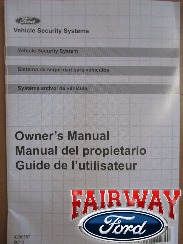 GJ5Z19A361A 20162017 Ford Vehicle Security System Ford Perimeter