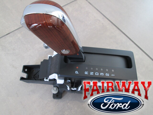 2010 F-150 OEM Ford Lariat Woodgrain Floor Console Shifter