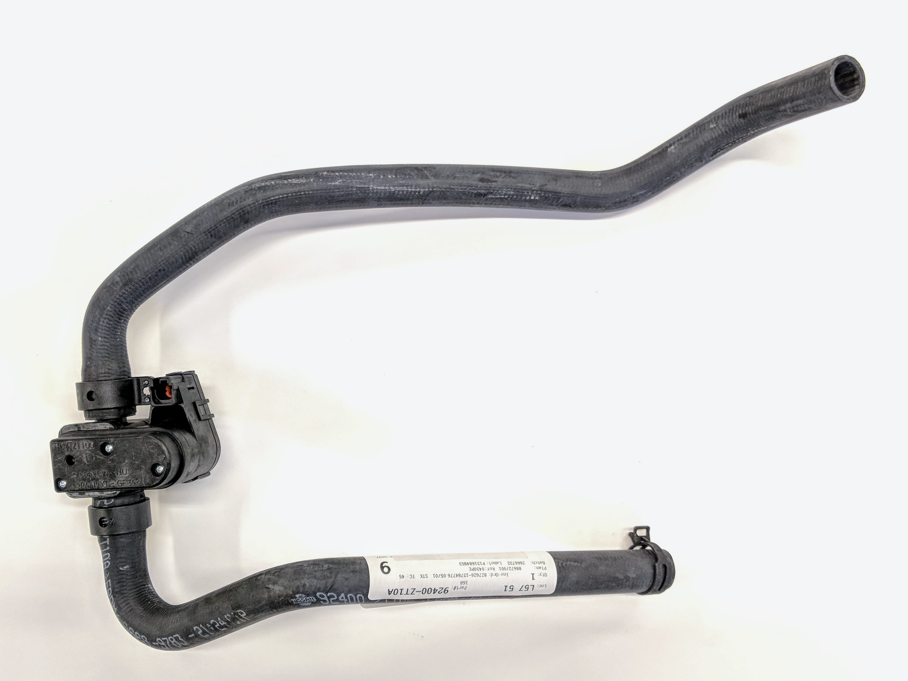 20062015 Nissan Titan Hose Heater Inlet 92400ZT10A Nissan Parts Store