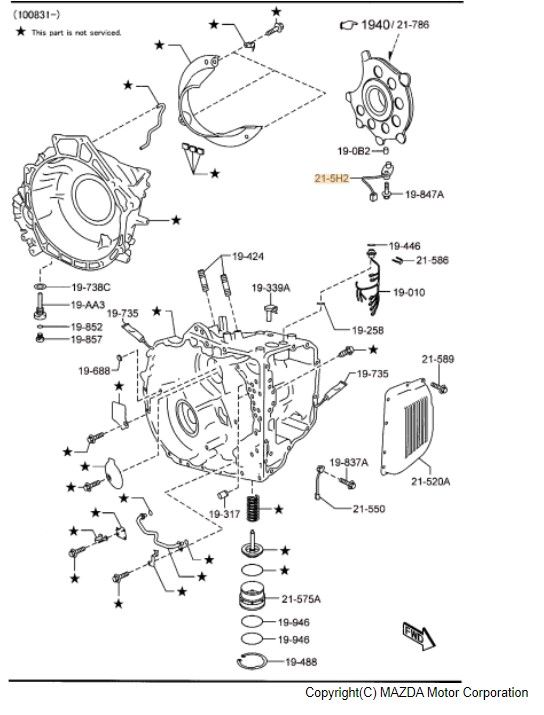 AW01-21-5H2 - Revolution Sensor - 2005-2012 Mazda | Mazda Parts Factor