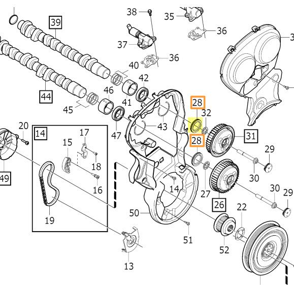 Genuine Volvo Camshaft Seal 31316040 eBay