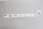 Porsche Nameplate for Rear - Chrome