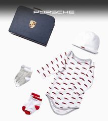 Babygro White Grey