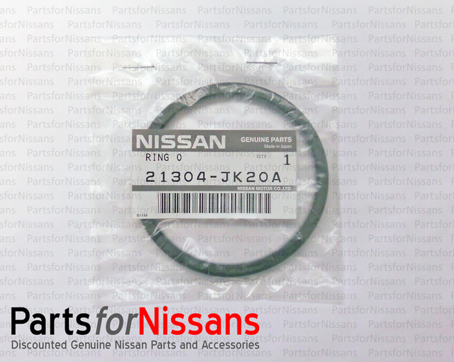 thumbnail image 2 of OEM Nissan Titan Engine Oil Cooler Gasket Retainer – 2016-2020, Part 21304-EZ40A 2 of 5