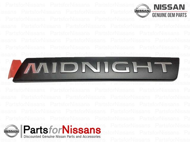 mi-nya様確認用 Genuine Midnight Edition Emblem 84896-9HU0C | eBay