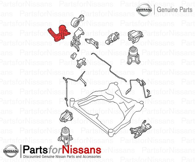 2007-2014 Nissan Side Mount 11210-9N00A | Parts for Nissans