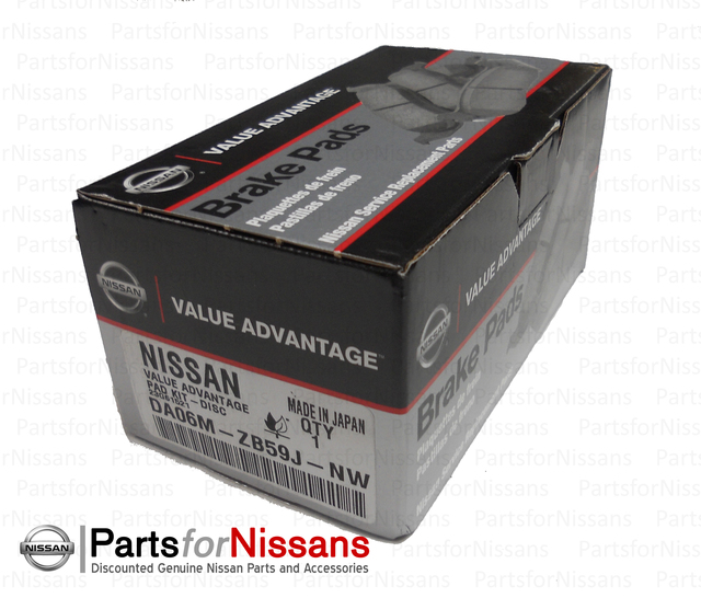 1989-2019 Nissan Value Advantage™ PAD KIT-FRONT DA06M-ZB59PNW