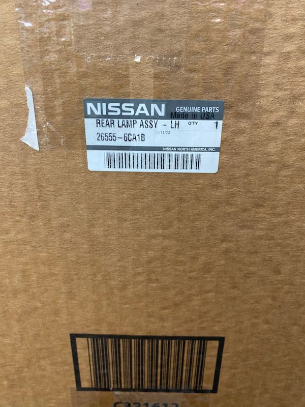 2019-2025 Nissan Altima Combo Lamp Assembly 26555-6CA1B