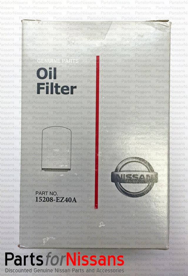 2016-2019 Nissan TITAN XD Oil Filter 15208-EZ40A | Parts for Nissans