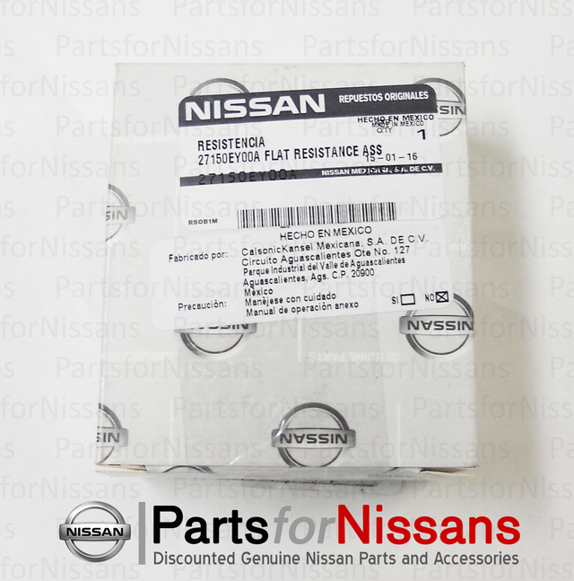2012-2019 Nissan HVAC Blower Motor Resistor 27150-EY00A | Parts