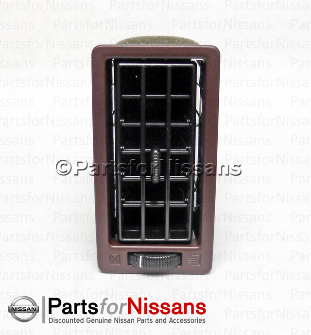Genuine Nissan A/C Vent Housing (Red) For 87-92 Pathfinder D21