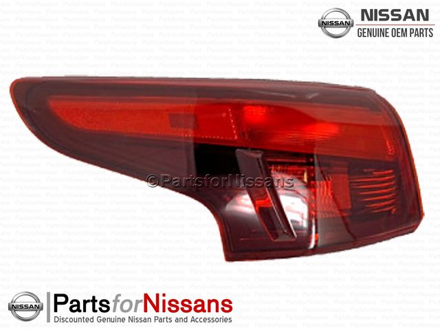 Genuine Nissan Left Tail Lamp Assembly – 2014-2016 Rogue 2.5L – 26555-5HA0A