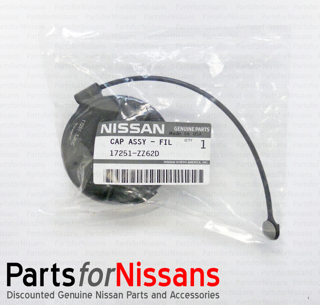 2012-2024 Nissan Fuel Cap 17251-ZZ62D | Parts for Nissans