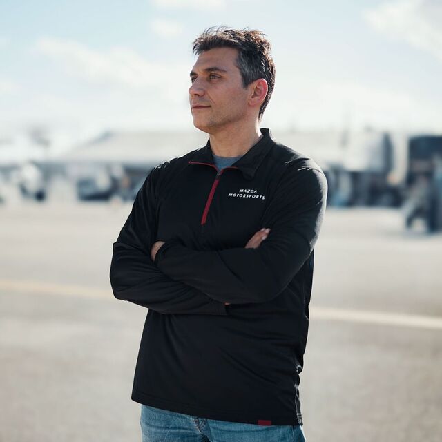 Mazda Motorsports Men's Fan Gear Quarter-Zip Pullover 1536678