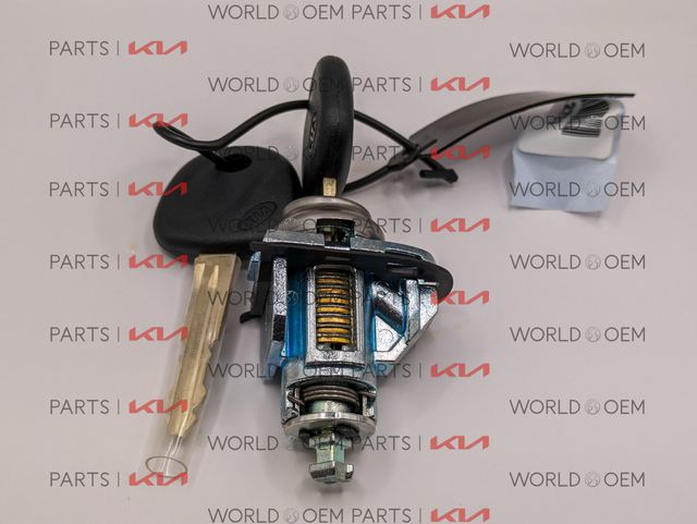 Bruce & Shark Front Left Door Lock Cylinder 2 Keys for Kia