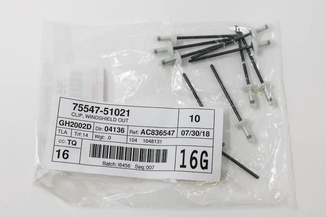 75547-51021 - Side Molding Rivet Longo Toyota Of Prosper Parts