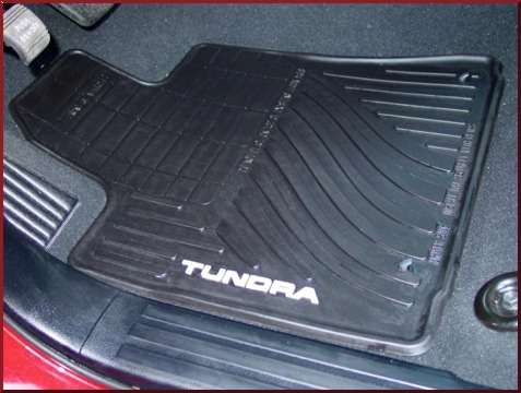 PT9083410102 - : All-Weather Floor Mats - 4-Piece for Toyota: Tundra Image