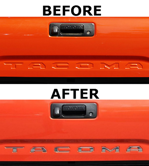 Chrome Tailgate Insert Sparks Parts