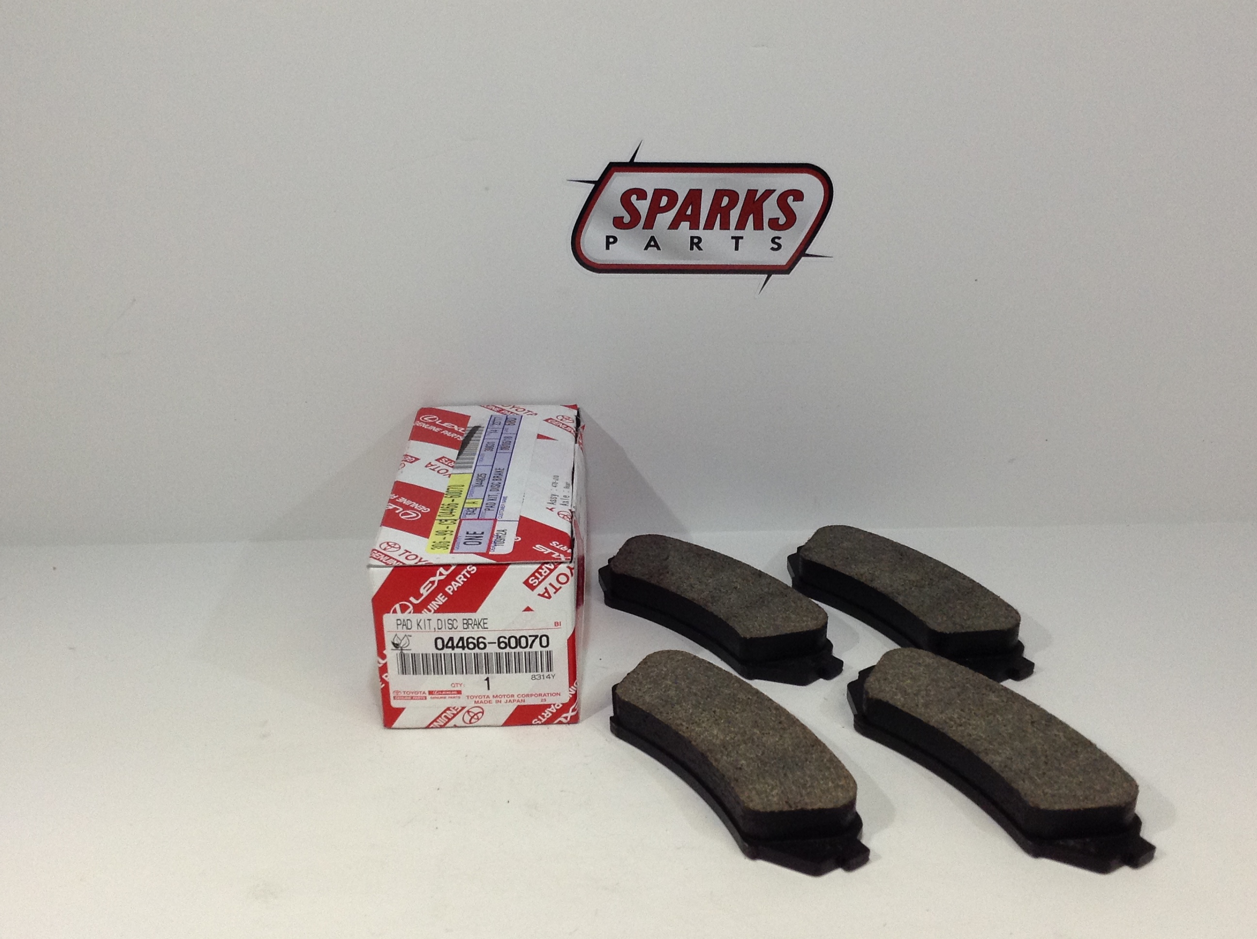 0446660070 Brake Pads 19982006 Toyota Land Cruiser Sparks Parts