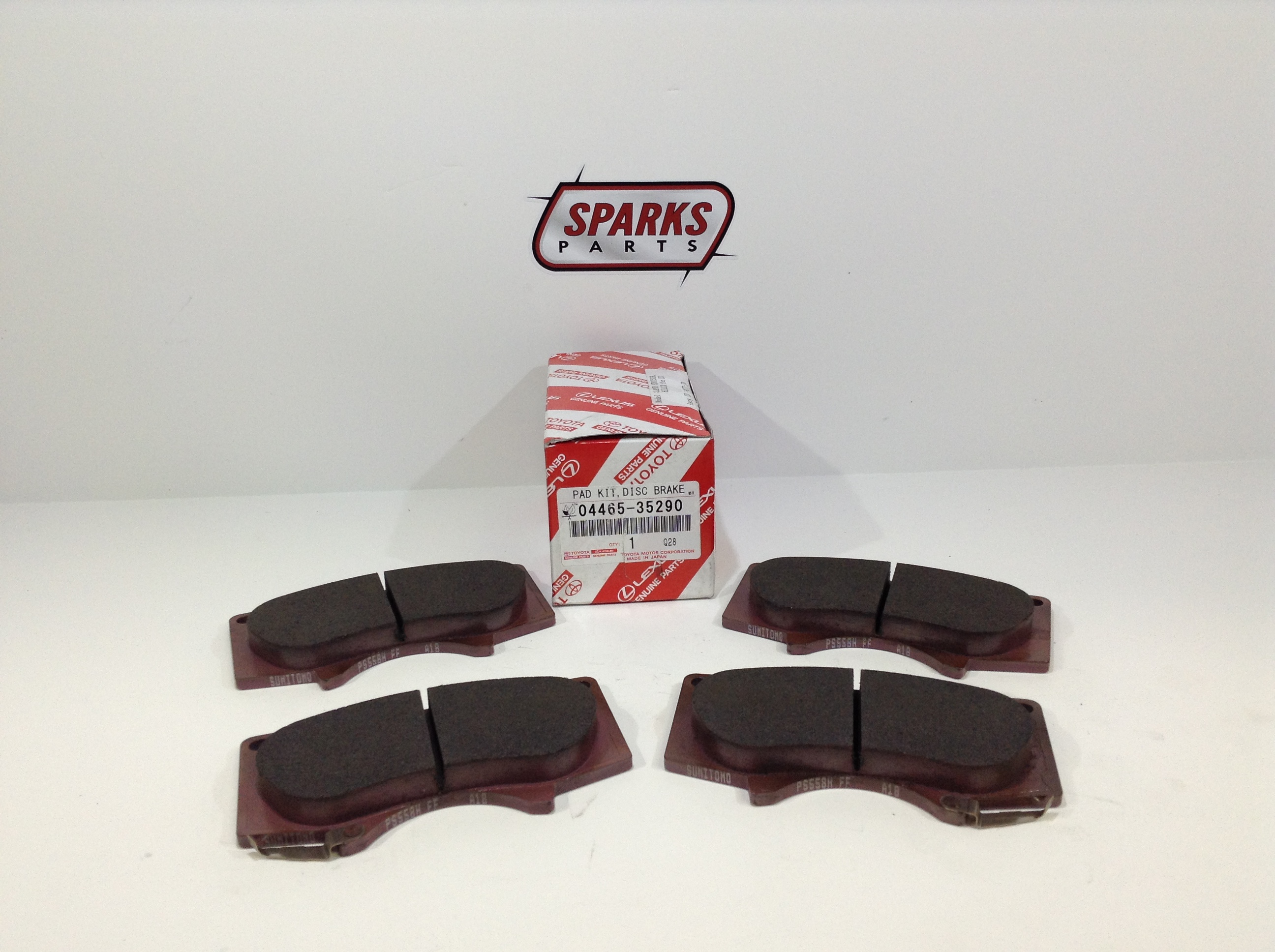20032014 Toyota Brake Pads 0446535290 Sparks Parts