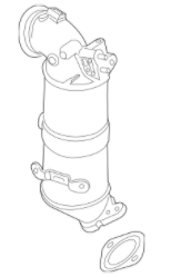 2016-2021 GM Catalytic Converter 25203845 GM | GMPartsDirect.com