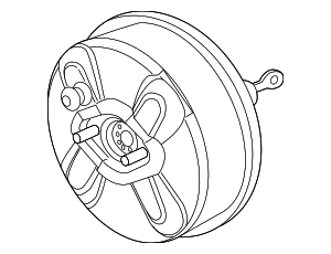 (Replaces 19418518) Booster Assembly (IF M/CYL RSRV IS RETAINED BY