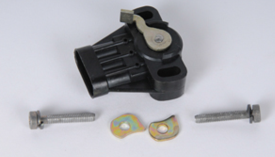 19851989 GM Throttle Position Sensor Kit with Sensor, Retainers, and