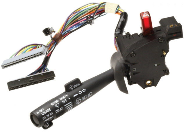 Gm Genuine Parts Turn Signal, Headlight, Windshield Wiper And Windshield Washer Switch With Lever D6221e
