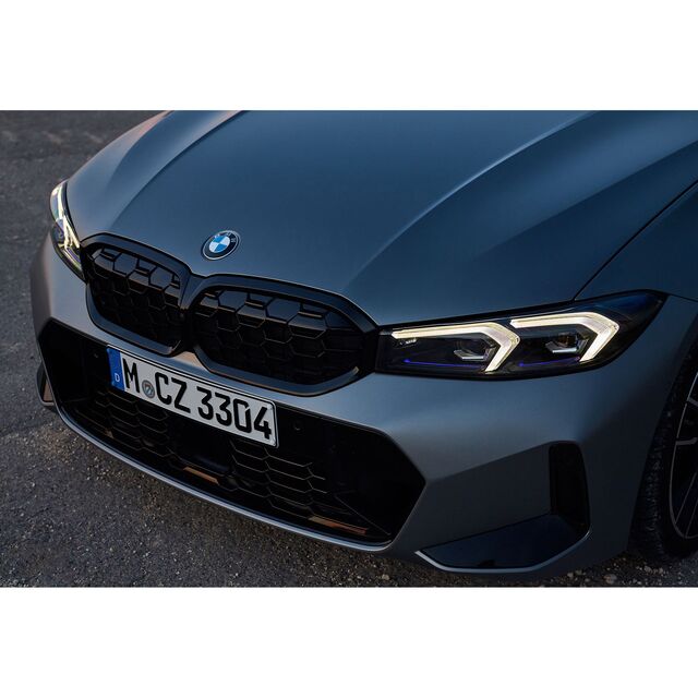 KAIHUIXING Left Right Side Black Grille for BMW for 323i