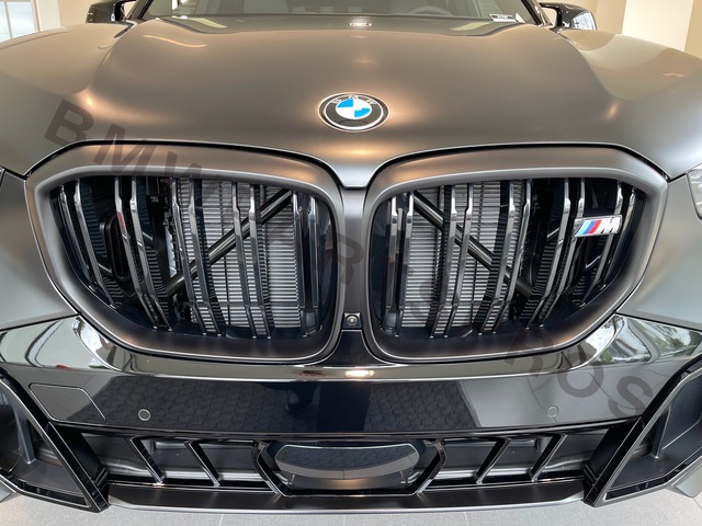 2024-2025 BMW X5 Bmw Oem Front Grille In Matte Black With M Badge