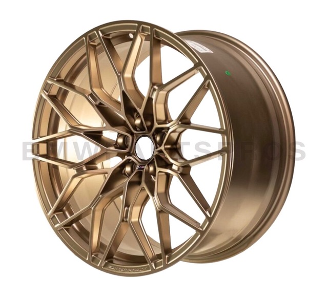 Bmw Oem 1000m Performance Wheel In Gold Bronze Matte 20 