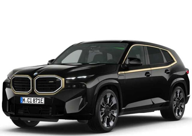 2023-2025 BMW XM Bmw Oem 923m Wheel In Black Ii W/ Bright-milled