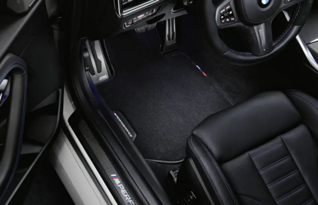 2022-2024 BMW Bmw Oem M Performance Floor Mat Set 51475A35AF0