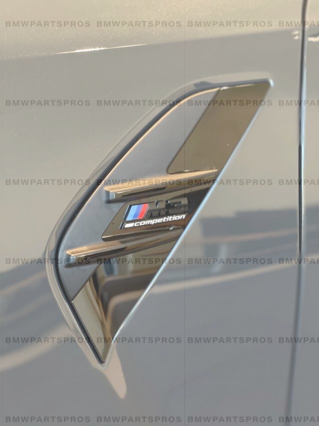 Bmw Oem Fender Gill In High-gloss Black - Left 51-13-8-076