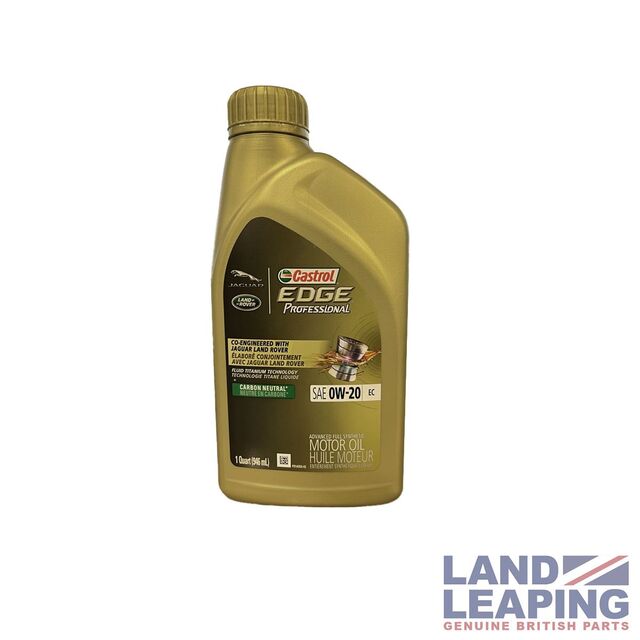 thumbnail interactive-video image 1 of Oil Change Kit For Land Rover – LR073669 Filter, Castrol Edge 0W-20 Oil & Reminder Sticker By Atlantic British 1 of 6