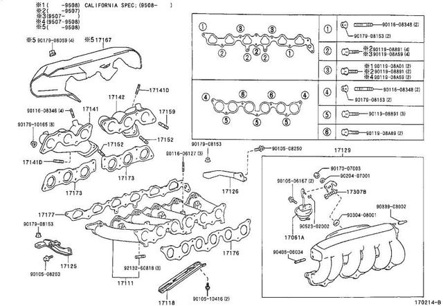 Genuine Toyota Breather Ventilation Hoses Set For 1994-1998 Supra MK4 2JZGTE – 12263-46010 / 12264-46010