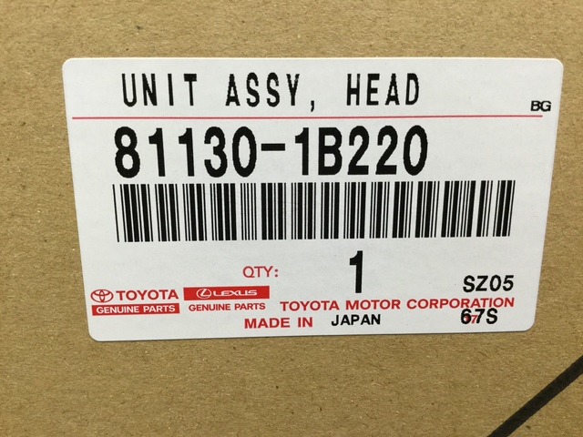 81130-1B220 - Genuine Toyota 1993-1998 Supra MK4 Right Euro Glass