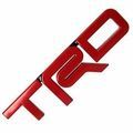 Genuine Toyota Red Metal TRD Badge/Emblem 4RUNNER Tacoma Tundra FJ Cruiser