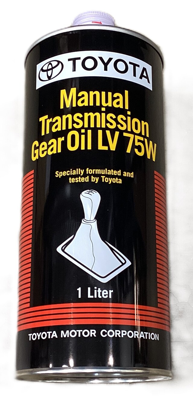 Genuine Toyota Manual Transmission Gear Oil LV 75W – 1 Liter