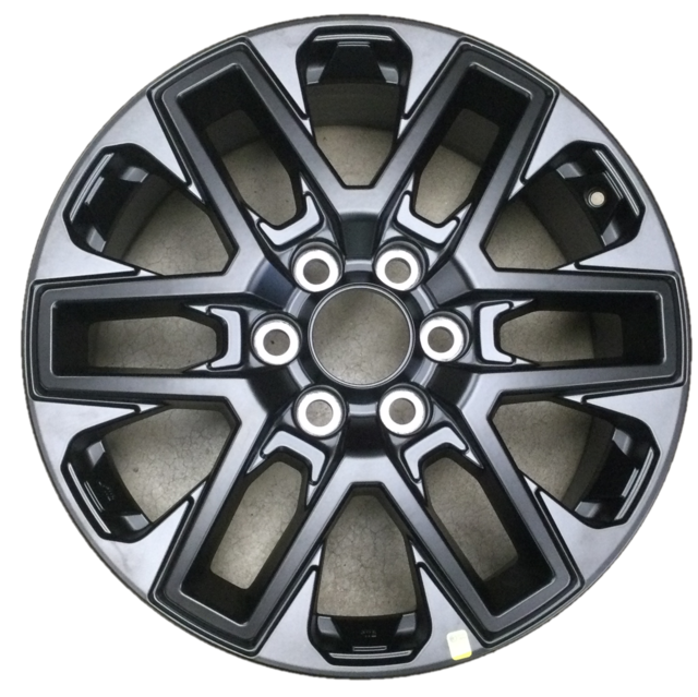 Genuine Toyota 2022 & Newer Tundra TRD OFF ROAD Flat Black Alloy Wheel