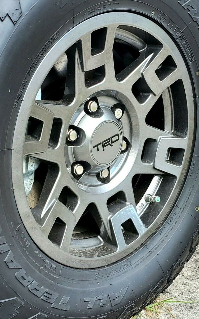 2014-2023 Toyota TRD 17 Inch Alloy Wheel Matte Gray 4Runner Sparks Parts