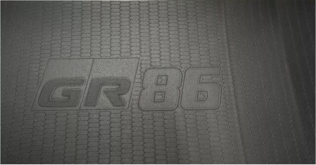 Genuine Toyota GR 86 Rear Bumper Protective Applique Textured Black