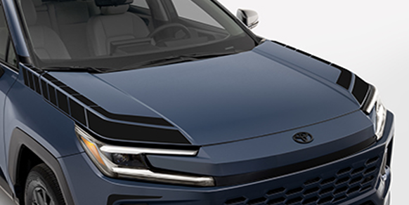 Genuine Toyota Hood Graphics – Matte Black – 2026+ Toyota RAV4
