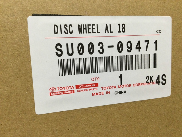 SU003-12586 - Disc Wheel Al 18 2022-2025 Toyota GR86 | Elmhurst
