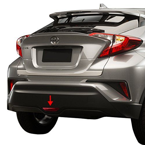 PT938-1C180-03 - Genuine Toyota C-HR Red Lower Rear Bumper Fog