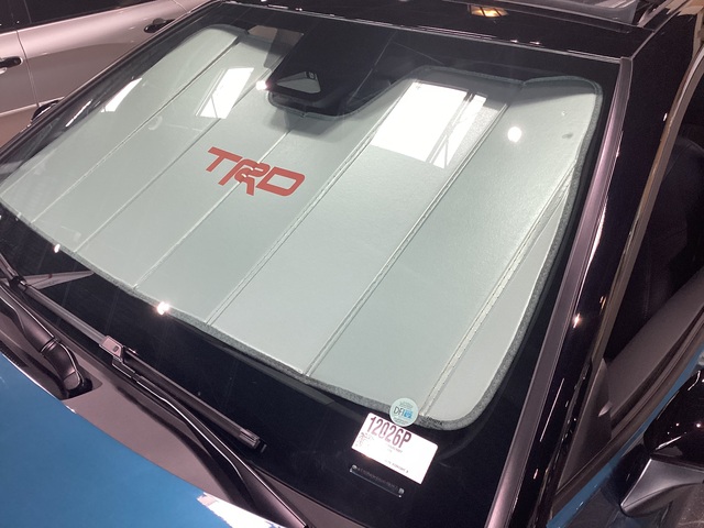 PTQ24-03230 - Genuine Toyota Camry TRD Windshield Sun Shade