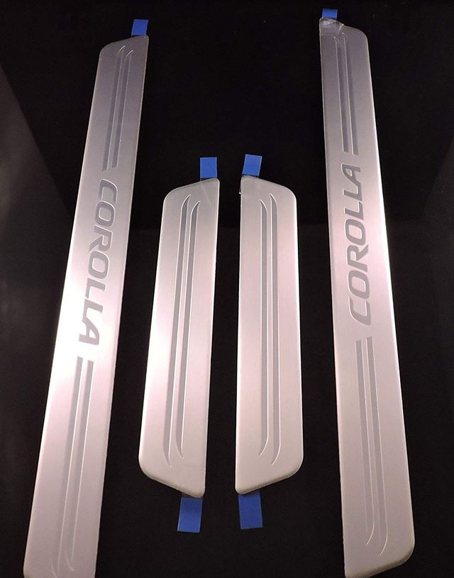 20142019 Toyota Corolla Genuine Toyota Corolla Brushed Aluminium Door