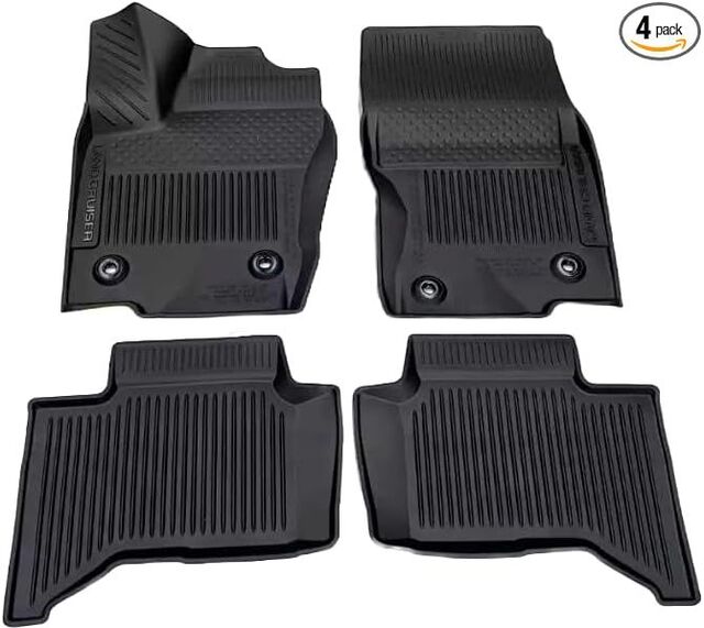 Floor Mats fits Toyota Land Cruiser Prado 2024-2025 I Waterproof Heavy Duty TPE main image 1