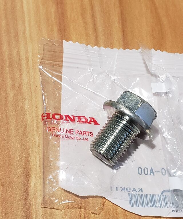 1996-2024 Honda Honda Engine Drain Plug Bolt (14MM) 90009-R70-A00 