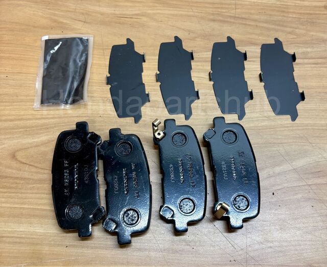 2009-2011 Honda Pilot 09-11 Honda Pilot Rear Brake Pad Set 43022